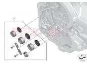 BMW Motorrad BMW 2016 R-Models K5x R 1200 R (0A04, 0A14) Set cams.bearing transmission engine end