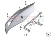 BMW Motorrad BMW 2016 R-Models K5x R 1200 R (0A04, 0A14) Engine spoiler