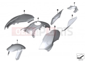 BMW Motorrad BMW 2016 R-Models K5x R 1200 R (0A04, 0A14) Painted Parts