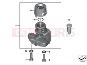 BMW Motorrad BMW 2016 R-Models K5x R 1200 R (0A04, 0A14) Ignition steering lock with EWS4 by code