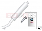 BMW Motorrad BMW 2016 R-Models K5x R 1200 R (0A04, 0A14) Muffler insert