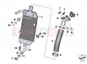 BMW Motorrad BMW 2016 C-Models C evolution (0C03) Radiator