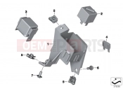 BMW Motorrad BMW 2016 C-Models C evolution (0C03) Relays, relay holders, fuses