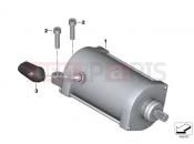BMW Motorrad BMW 2016 C-Models C 650 Sport 16 (0C04, 0C14) Starter
