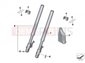 BMW Motorrad BMW 2016 C-Models C 650 Sport 16 (0C04, 0C14) Telescope-fork