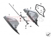 BMW Motorrad BMW 2016 C-Models C 650 Sport 16 (0C04, 0C14) Stowage compartment, left