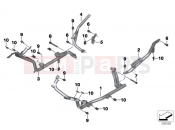 BMW Motorrad BMW 2016 C-Models C 650 Sport 16 (0C04, 0C14) Bracket for running board