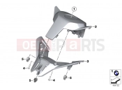 BMW Motorrad BMW 2016 C-Models C 650 Sport 16 (0C04, 0C14) Handlebar cover, center