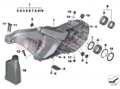 BMW Motorrad BMW 2016 C-Models C 650 GT 16 (0C05, 0C15) Rear wheel swinging arm
