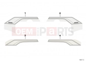 BMW Motorrad BMW 2016 C-Models C 650 GT 16 (0C05, 0C15) Decor tape