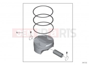 BMW Motorrad BMW 2016 S models S 1000 RR 15 (0D10,0D21) Piston