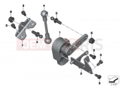 BMW Motorrad BMW 2016 S models S 1000 RR 15 (0D10,0D21) Level sensor