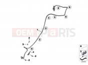 BMW Motorrad BMW 2016 S models S 1000 RR 15 (0D10,0D21) Rotational-speed sensor, rear