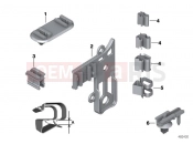 BMW Motorrad BMW 2016 S models S 1000 RR 15 (0D10,0D21) Various cable holders
