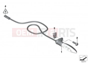 BMW Motorrad BMW 2016 S models S 1000 RR 15 (0D10,0D21) LED turn signals, front