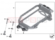 BMW Motorrad BMW 2016 S models S 1000 R 17 (0D52, 0D62) Bracket, control unit
