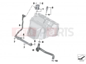 BMW Motorrad BMW 2016 S models S 1000 R 17 (0D52, 0D62) Idle control system/PCV system