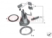 BMW Motorrad BMW 2016 S models S 1000 R 17 (0D52, 0D62) Fuel pump / float sensor