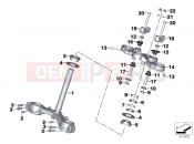 BMW Motorrad BMW 2016 S models S 1000 R 17 (0D52, 0D62) Fork bridge