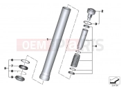 BMW Motorrad BMW 2016 S models S 1000 R 17 (0D52, 0D62) Stanchion