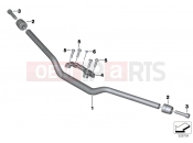 BMW Motorrad BMW 2016 S models S 1000 R 17 (0D52, 0D62) Handlebar