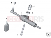 BMW Motorrad BMW 2016 S models S 1000 R 17 (0D52, 0D62) Steering damper