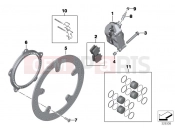 BMW Motorrad BMW 2016 S models S 1000 R 17 (0D52, 0D62) Front wheel brake