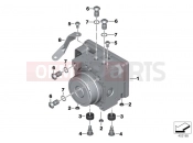 BMW Motorrad BMW 2016 S models S 1000 R 17 (0D52, 0D62) Pressure modulator ABS