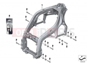 BMW Motorrad BMW 2016 S models S 1000 R 17 (0D52, 0D62) Front frame