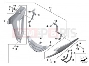 BMW Motorrad BMW 2016 S models S 1000 R 17 (0D52, 0D62) Engine spoiler