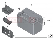 BMW Motorrad BMW 2016 S models S 1000 R 17 (0D52, 0D62) Battery