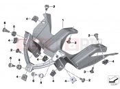 BMW Motorrad BMW 2016 S models S 1000 R 17 (0D52, 0D62) Dashboard support