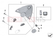 BMW Motorrad BMW 2016 S models S 1000 R 17 (0D52, 0D62) HP Race Cover Kit