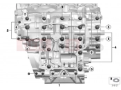 BMW Motorrad BMW 2016 S models S 1000 XR (0D03, 0D13) Screw connection, engine housing