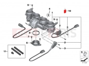 BMW Motorrad BMW 2014 S models HP4 (0D01, 0D11) Throttle Housing Assy