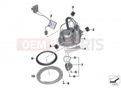 BMW Motorrad BMW 2014 S models HP4 (0D01, 0D11) Fuel pump and fuel level sensor