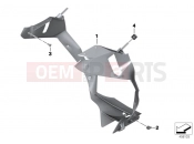 BMW Motorrad BMW 2014 S models HP4 (0D01, 0D11) Air ducting, radiator