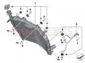BMW Motorrad BMW 2014 S models S 1000 XR (0D03, 0D13) Radiator