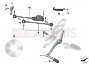 BMW Motorrad BMW 2014 S models S 1000 XR (0D03, 0D13) Shift lever