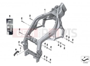 BMW Motorrad BMW 2014 S models S 1000 XR (0D03, 0D13) Front frame