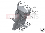 BMW Motorrad BMW 2014 S models S 1000 XR (0D03, 0D13) Front panel carrier