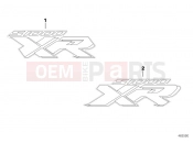 BMW Motorrad BMW 2014 S models S 1000 XR (0D03, 0D13) Label