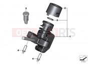 BMW Motorrad BMW 2014 S models S 1000 XR (0D03, 0D13) Ignition/steering lock with EWS by code