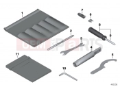 BMW Motorrad BMW 2014 S models S 1000 XR (0D03, 0D13) Car tool
