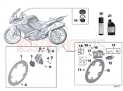 BMW MOTORRAD F 800 GT (0B03, 0B13) Brake service