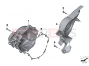 BMW MOTORRAD F 800 GT (0B03, 0B13) Engine housing cover, right
