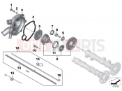 BMW MOTORRAD F 800 GT (0B03, 0B13) Water pump