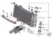 BMW MOTORRAD F 800 GT (0B03, 0B13) Radiator