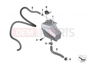 BMW MOTORRAD F 800 GT (0B03, 0B13) Expansion tank
