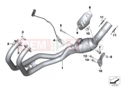 BMW MOTORRAD F 800 GT (0B03, 0B13) Exhaust manifold